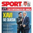 La portada de SPORT de hoy, jueves 25 de abril