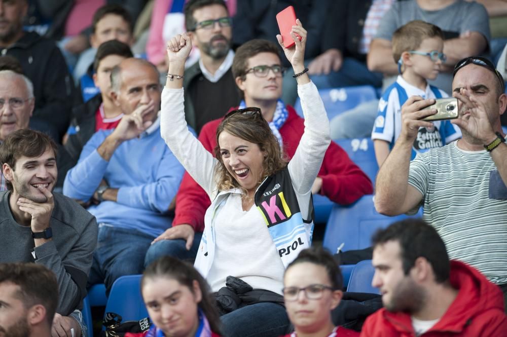 La afición en el Dépor-Almería