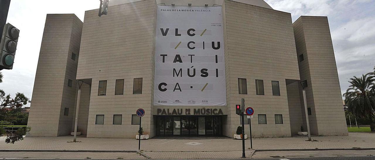 El Palau de la Música es uno de los organismos públicos cuya gestión se critica. | M.A.MONTESINOS