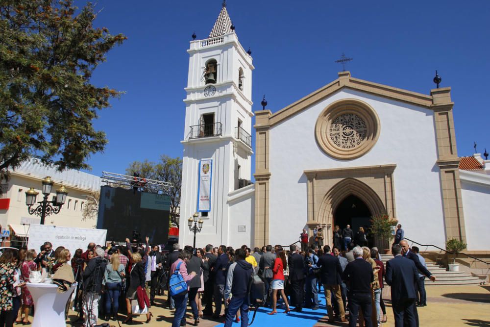 La Diputación ha entregado este viernes las Medallas de Oro del Día de Málaga en la iglesia Nuestra Señora del Rosario de La Cala del Moral