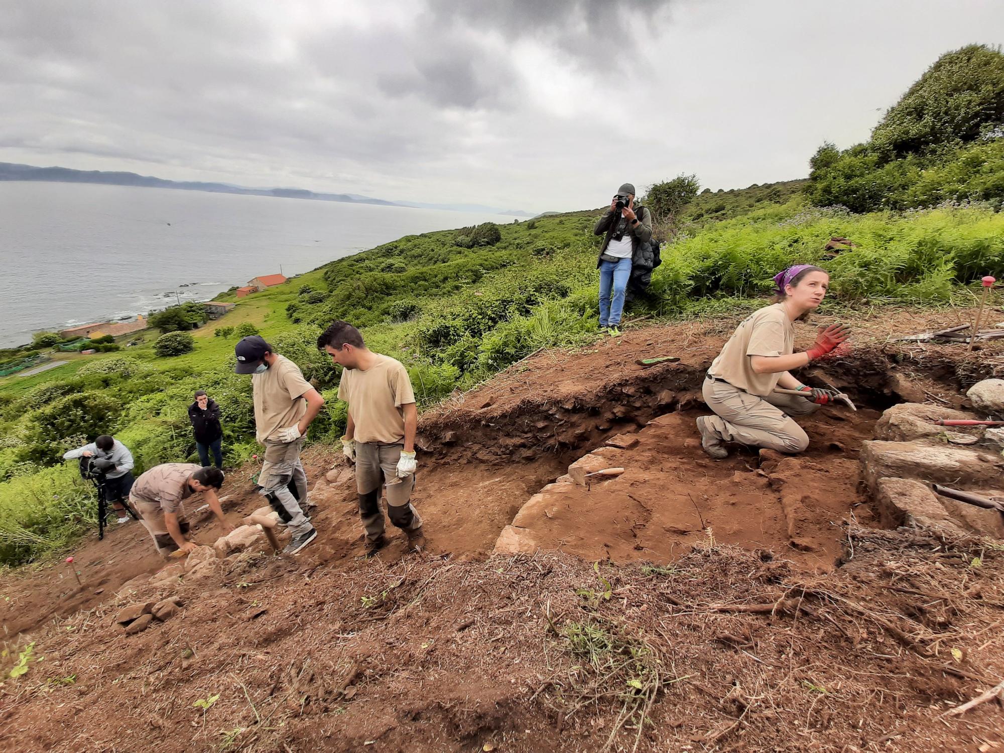 Las excavaciones arqueológicas en la isla de Ons