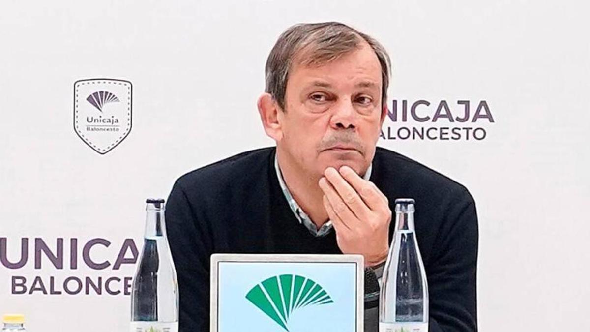 Juanma Rodríguez, optimista con el futuro del Unicaja.