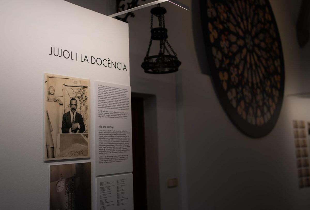 L’esbós de Jujol de la Casa Mañach, una de les botigues memorables del carrer de Ferran del segle XX. | CÀTEDRA JUJOL