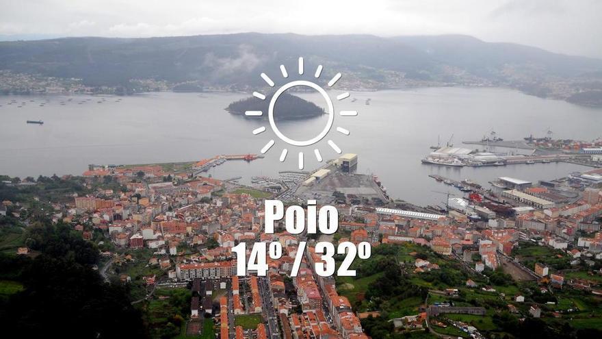 El tiempo en Poio: previsión meteorológica para hoy, domingo 26 de julio