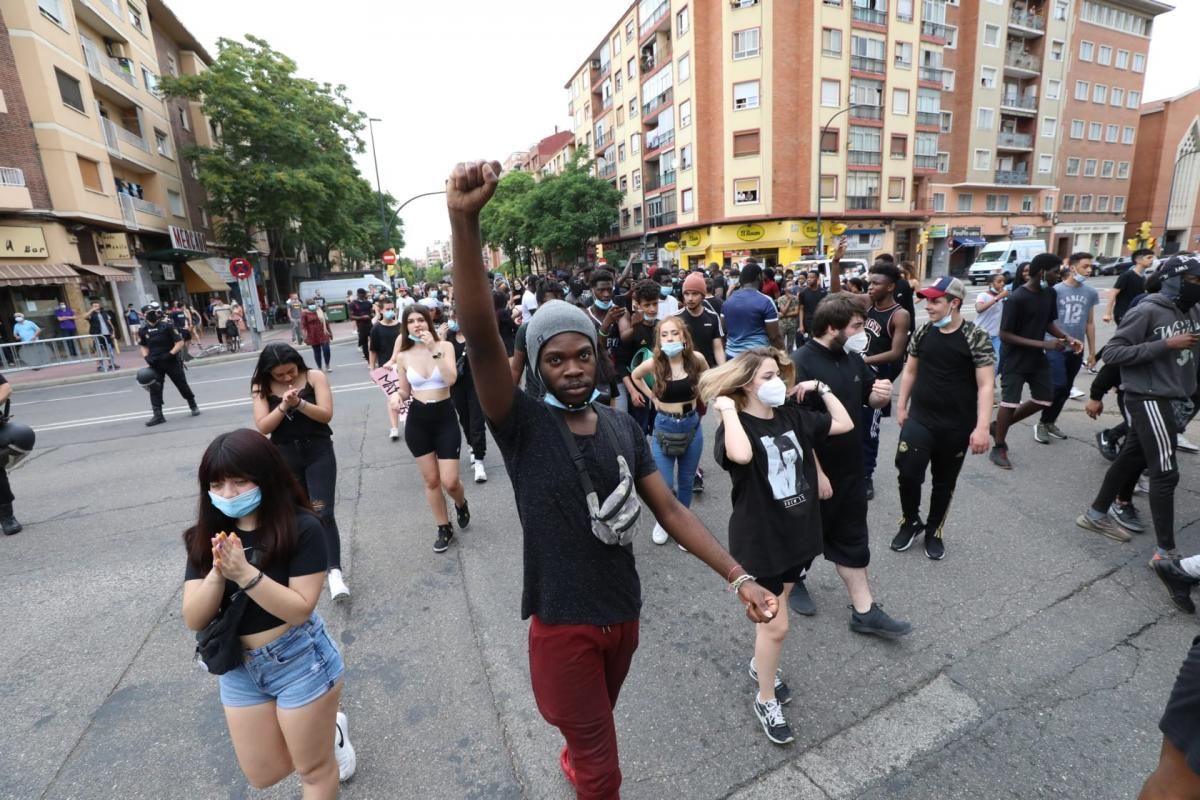 Manifestación antirracista en Zaragoza