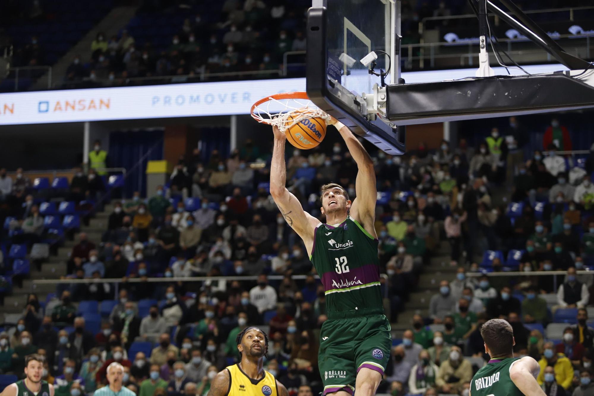 Las imágenes del Unicaja - Filou Oostende de la BCL