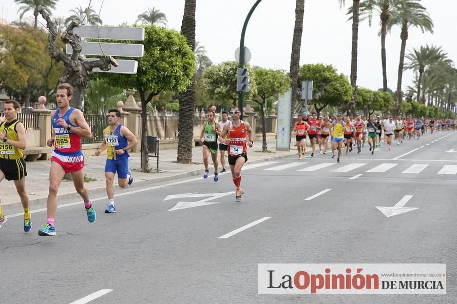 Media Maratón de Murcia: paso por la Avenida del Infante