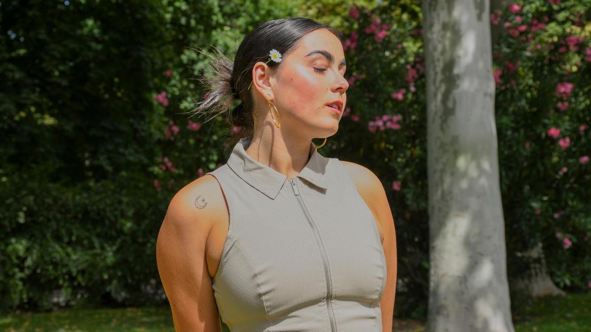 Entrevista a Chiara en el Retiro.