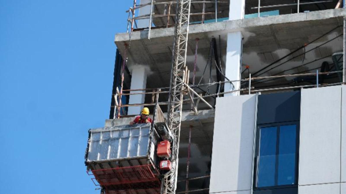 Construcción de un edificio de viviendas industrializadas en la capital grancanaria.