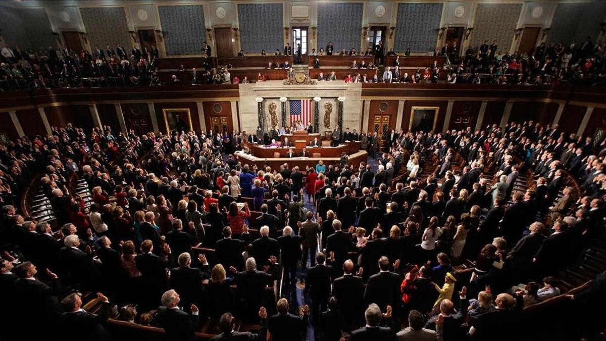 Sesión de la Cámara de Representantes de EEUU.