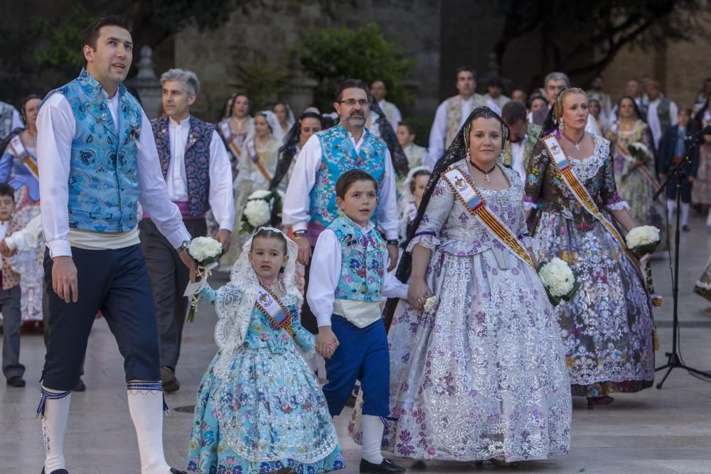 Primer día de Ofrenda de Fallas