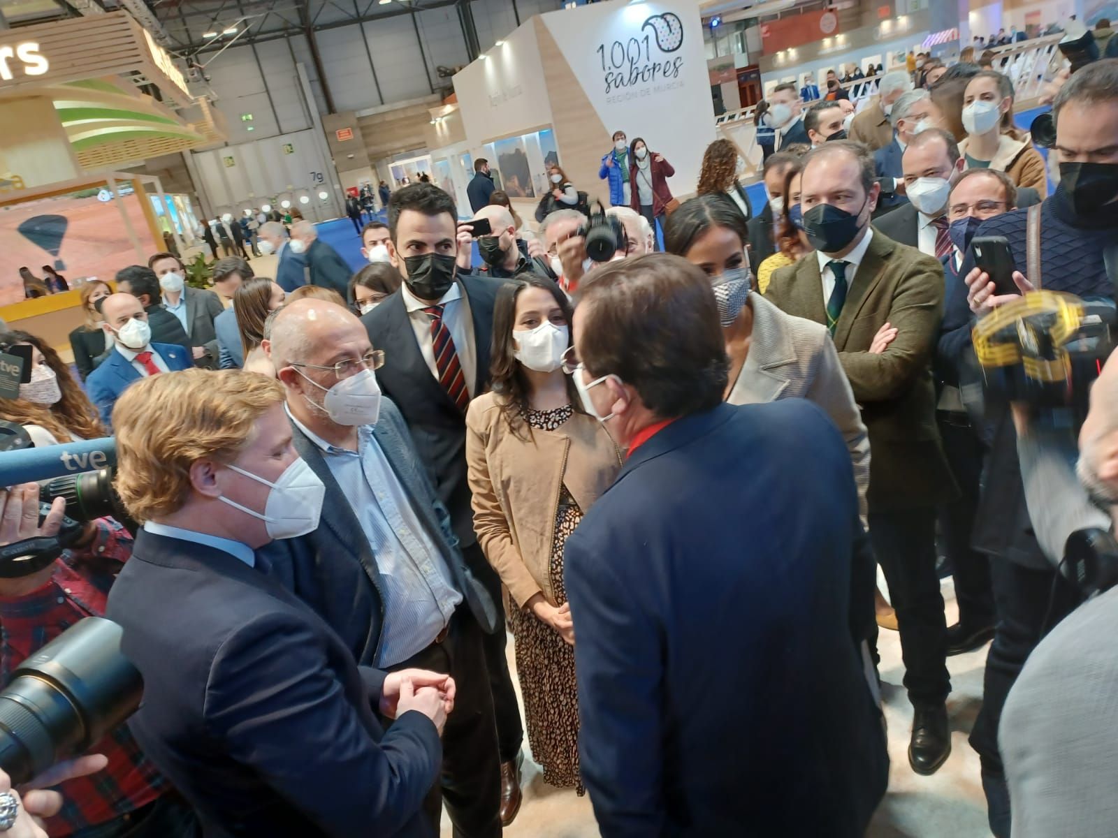 Inauguración de la feria del turismo Fitur en Madrid