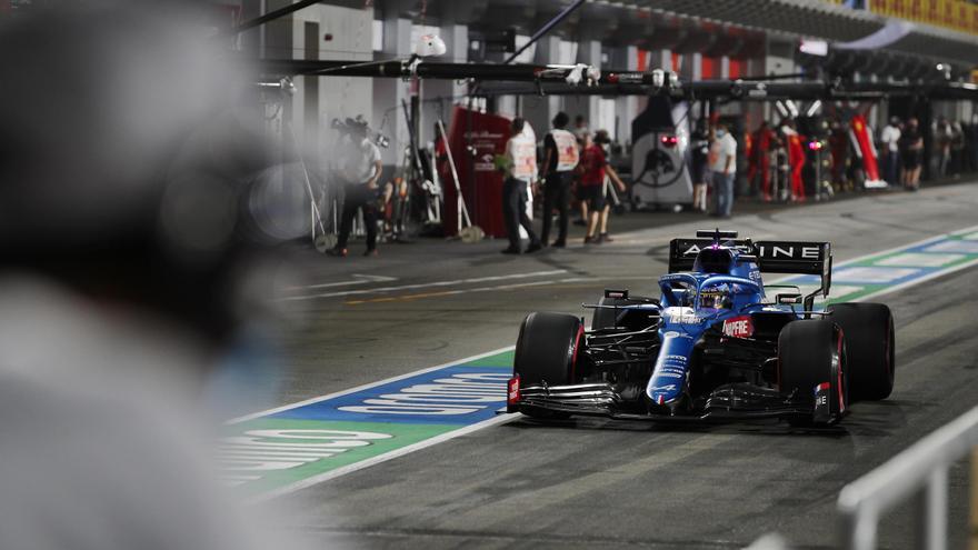 Alonso y Sainz saldrán quinto y séptimo en el GP de Catar