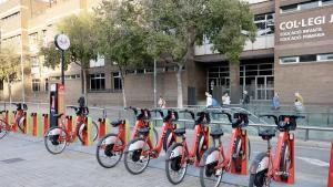 14-11-2023. Barcelona. Foto: Ana Puit Imágenes recursos de diferentes estaciones de bicing de Barcelona / Anna Puit / EPC