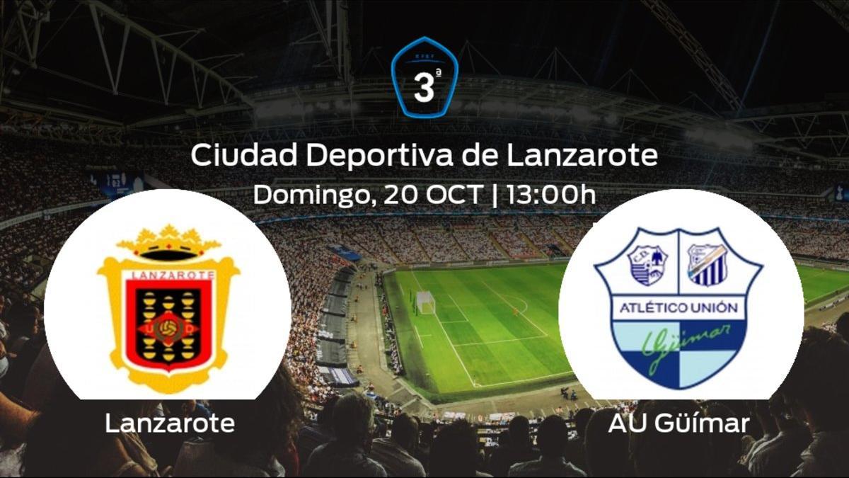 Jornada 9 de la Tercera División: previa del duelo Lanzarote - Güímar