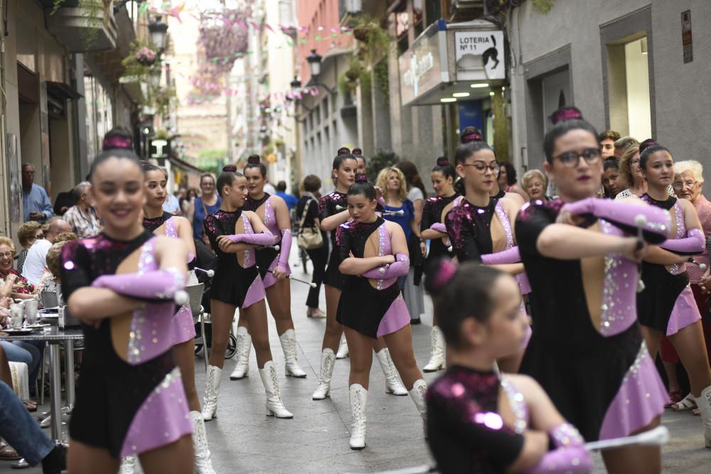 El grupo de majorettes de Monteagudo, en la ''Gran