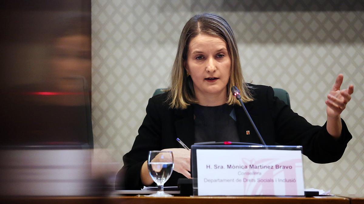 Mónica Martínez Bravo la Consellera de Drets Socials