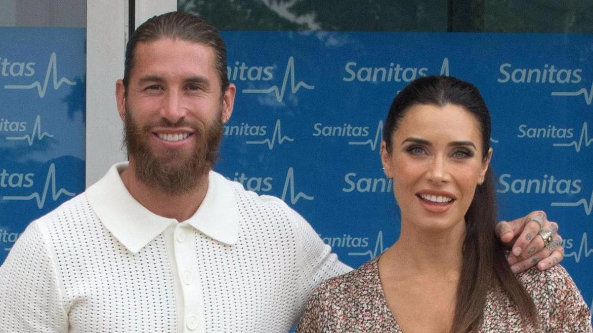 Sergio Ramos y Pilar Rubio.