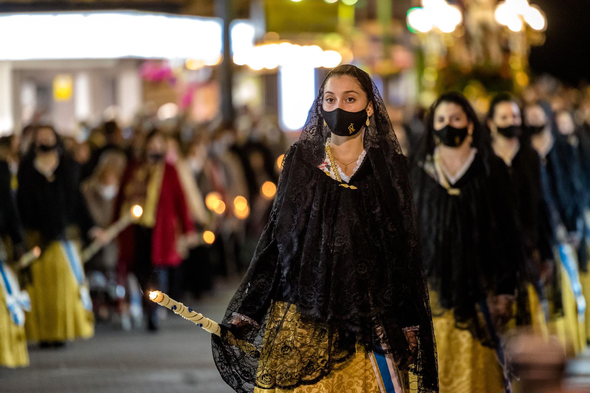 Sant Jaume vuelve a recorrer las calles en las Fiestas de Benidorm