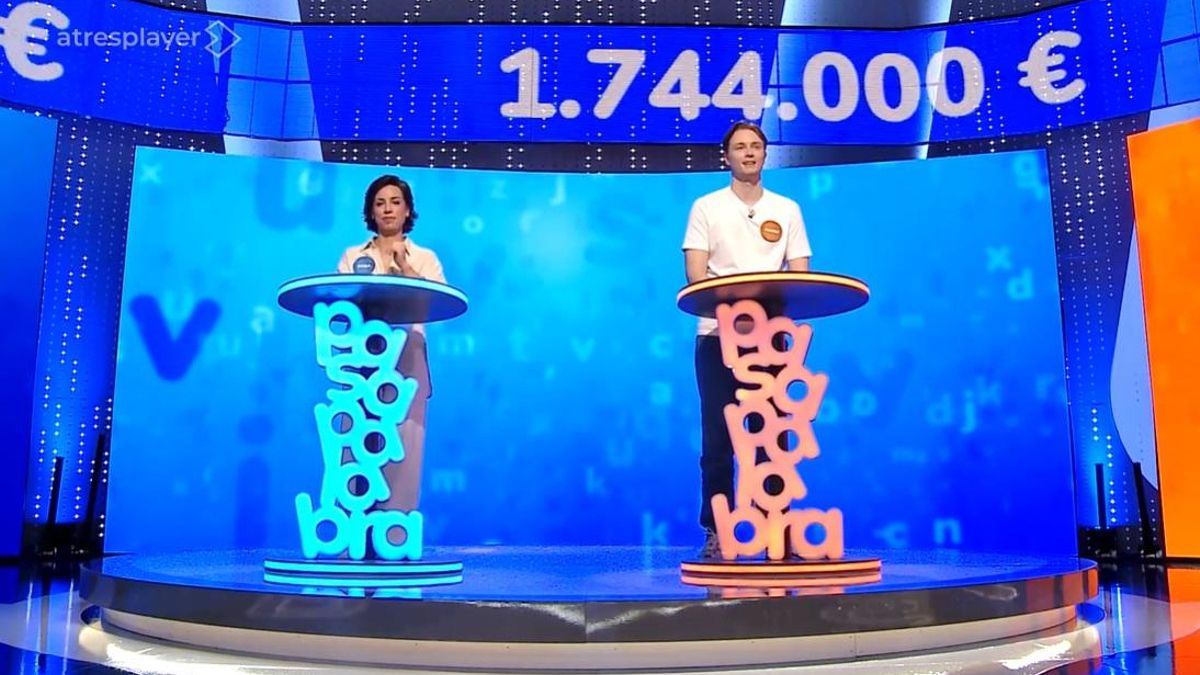 Rosa y Manu en Pasapalabra
