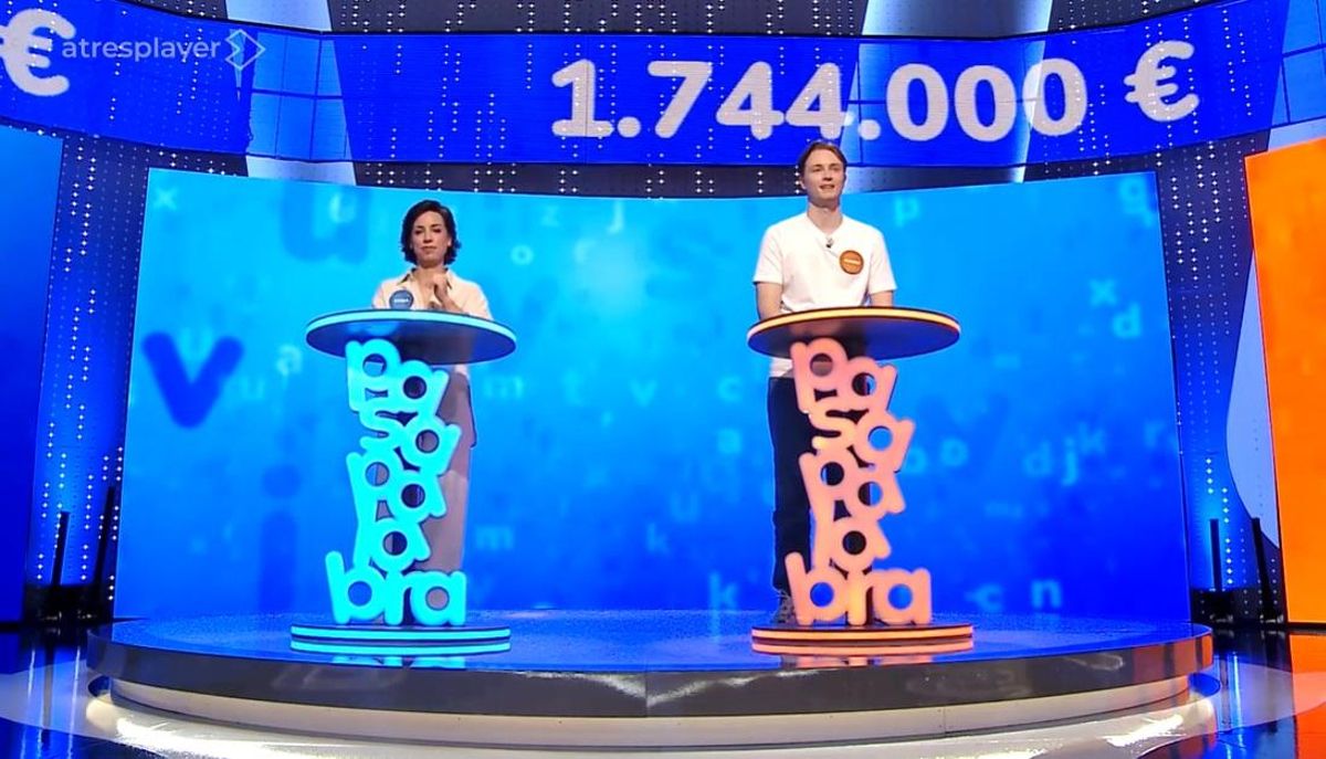 Rosa y Manu en Pasapalabra