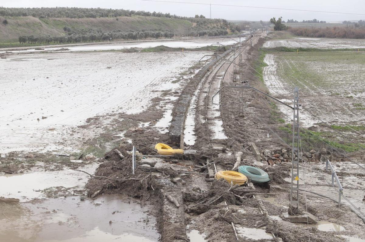 Cortado el tráfico ferroviario entre Córdoba y Antequera