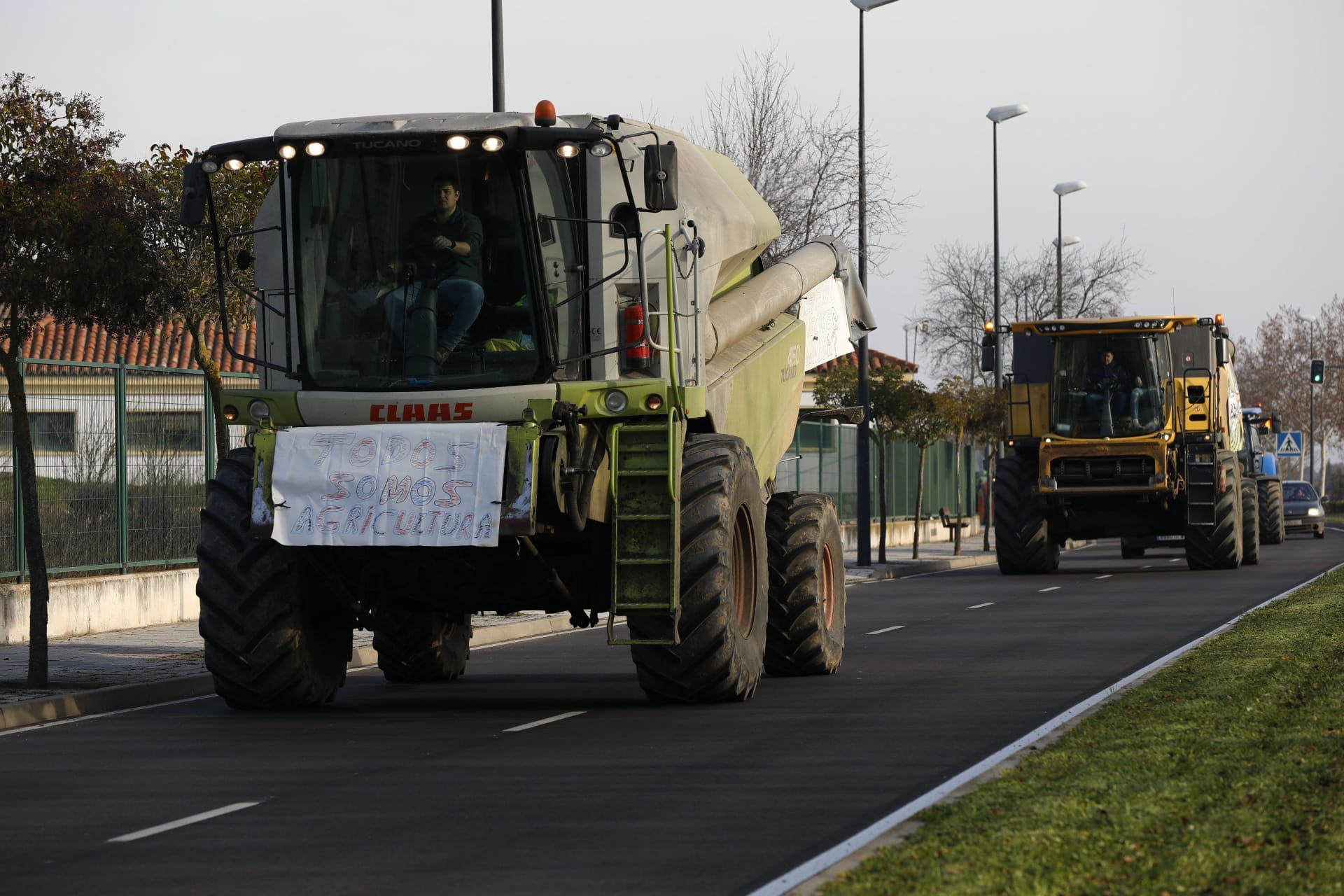 GALERÍA | Tractorada en Zamora: las mejores imágenes de un martes histórico para el campo de la provincia