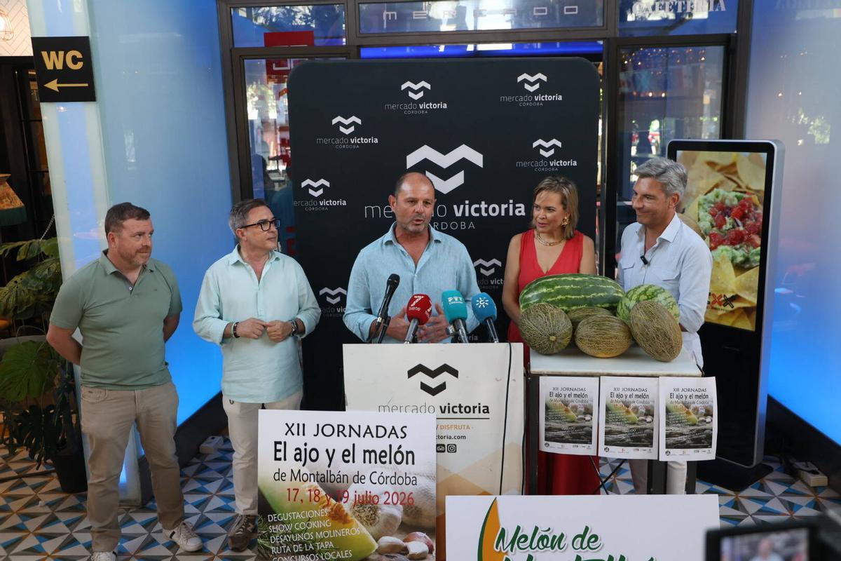 Jesús Guerrero, Francisco Mulero, Miguel Ruz, Auxiliadora Moreno y Andrés Lorite.