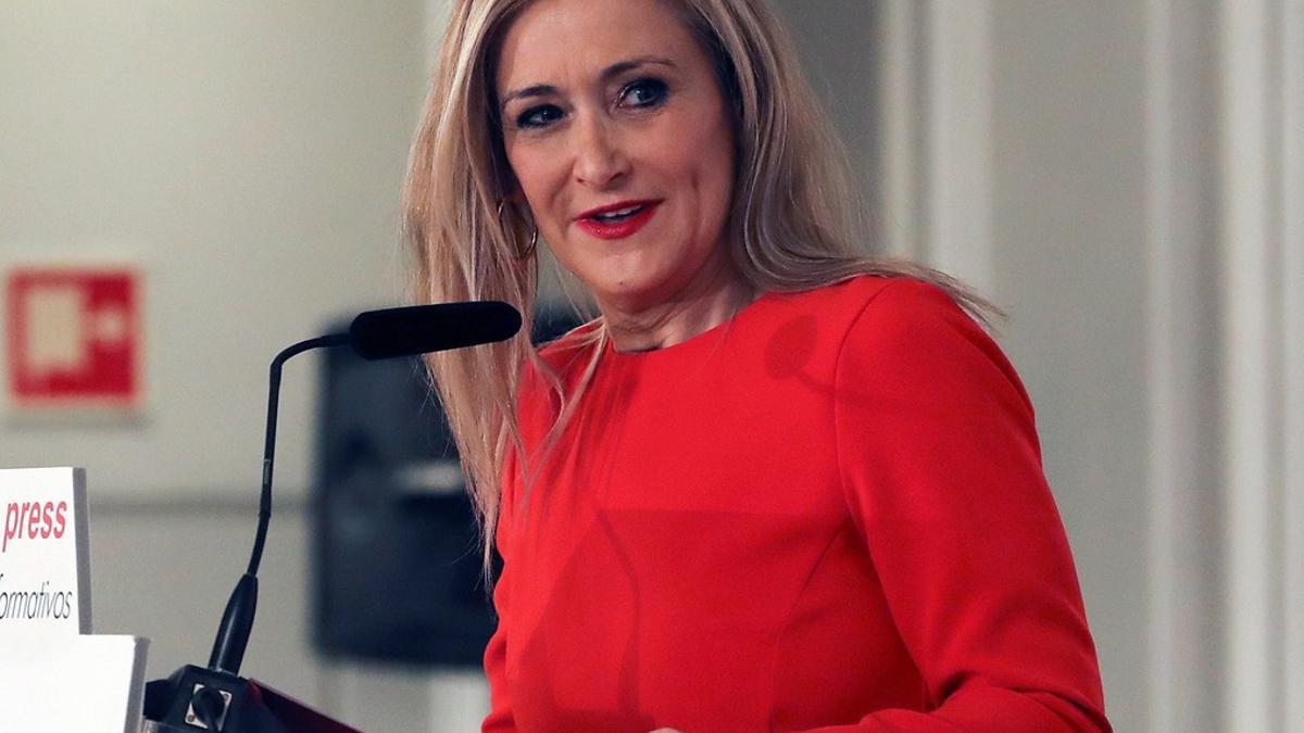 La presidenta regional, Cristina Cifuentes