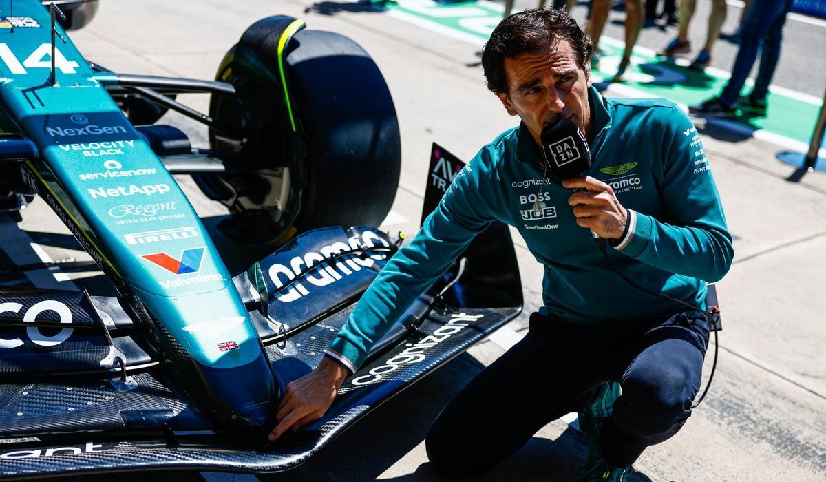 Pedro de la Rosa , embajador de Aston Martin