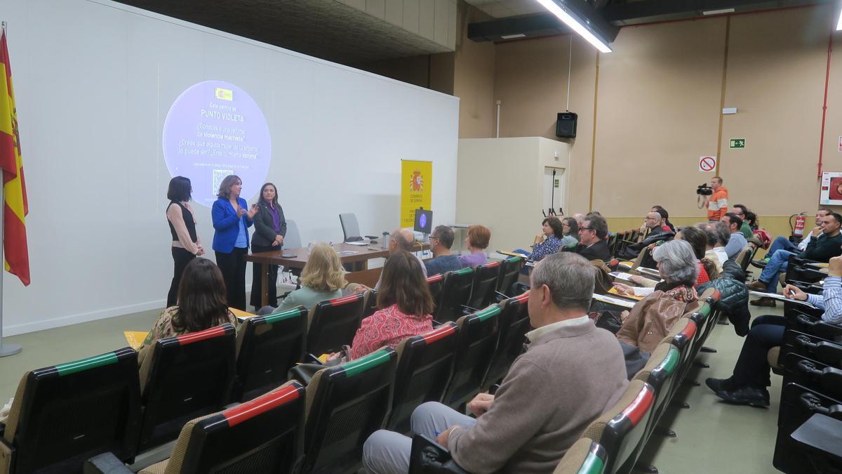 Actividad formativa sobre Puntos Violeta para los trabajadores de las oficinas del SEPE en Córdoba.