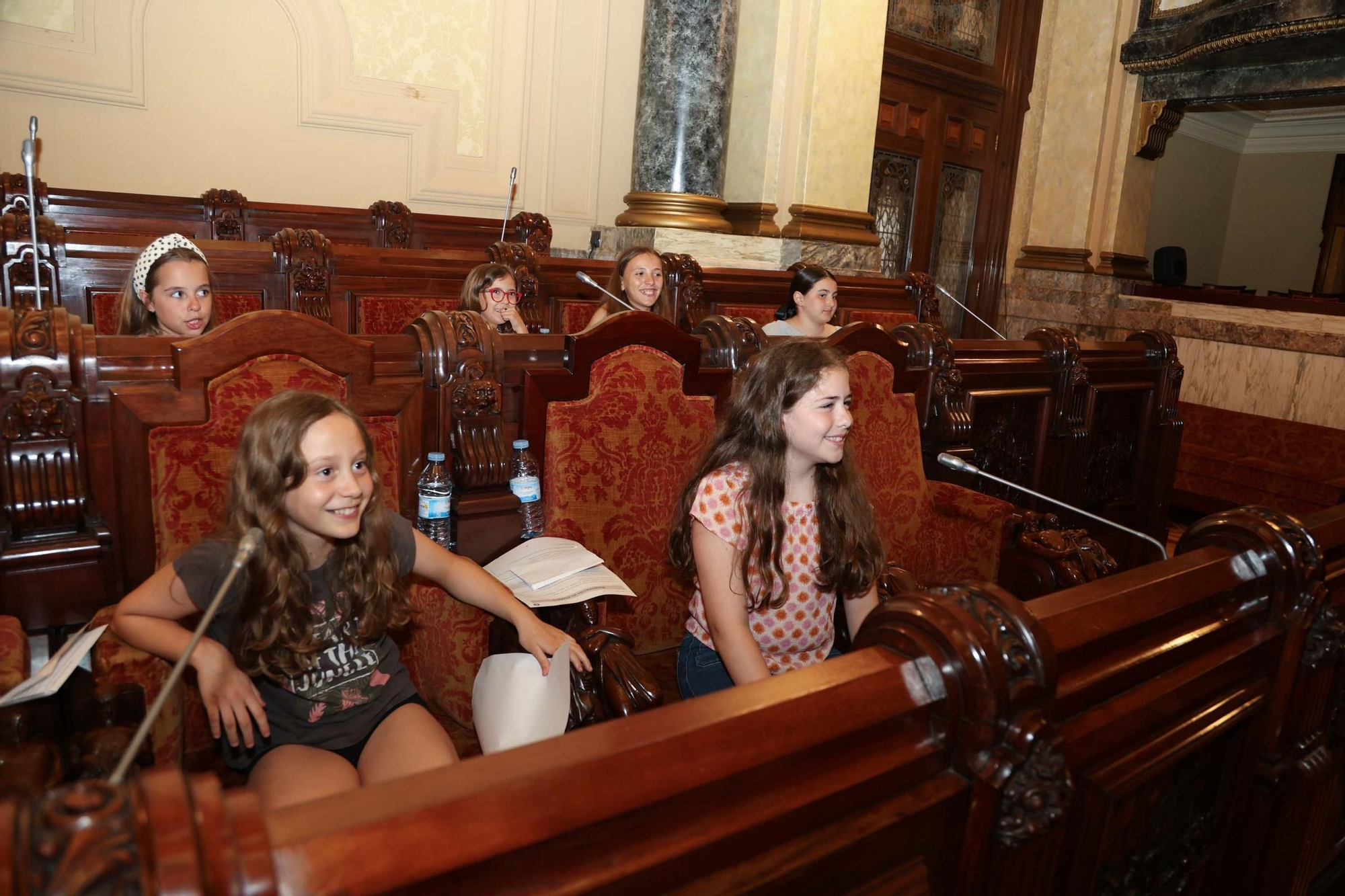 Pleno infantil en María Pita