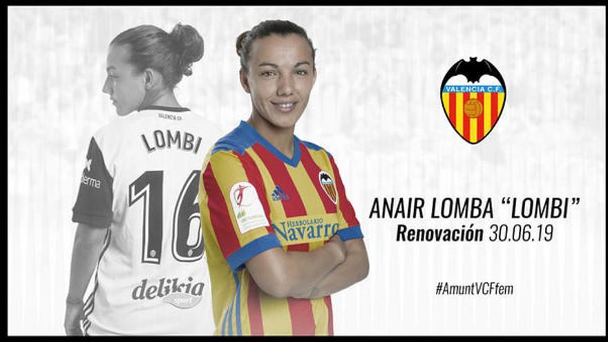 &#039;Lombi&#039; renueva por el Valencia Femenino