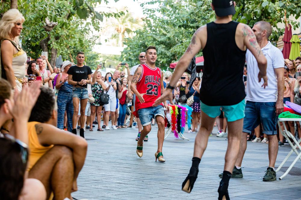 Con tacones y a lo loco en Benidorm