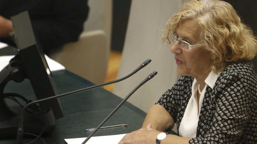 La alcaldesa de Madrid, Manuela Carmena.