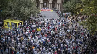 Unes 2.000 persones omplen Crist Rei a la convocatòria de Manresa Diu Prou