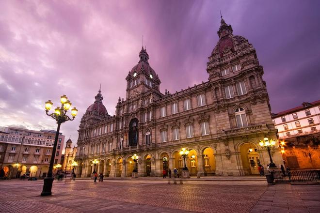 Plaza Maria Pita, A Coruña