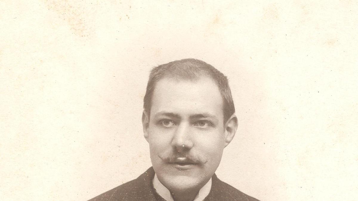 Retrato de Santiago Rosas de 1904.