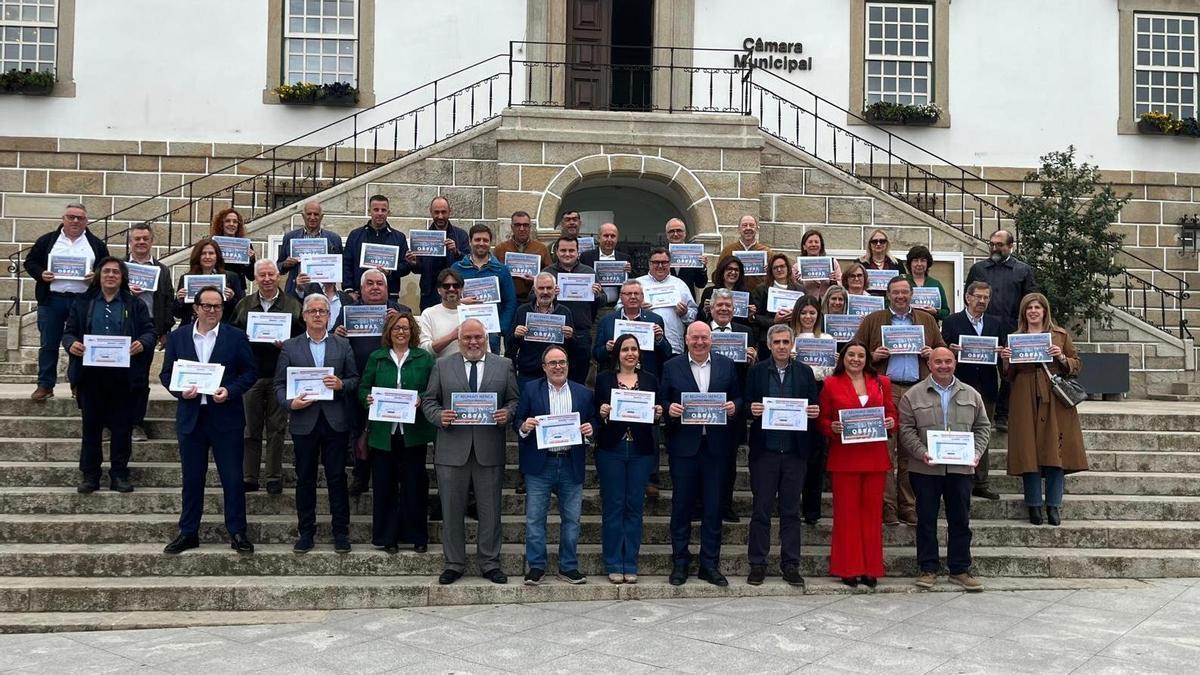 Asistentes al encuentro ibérico celebrado en Castelo Branco este lunes.