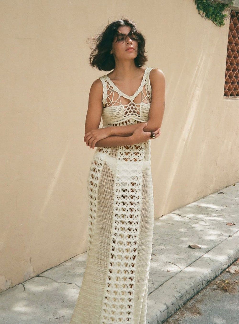 Este vestido crochet de Zara es la próxima prenda que se va a agotar