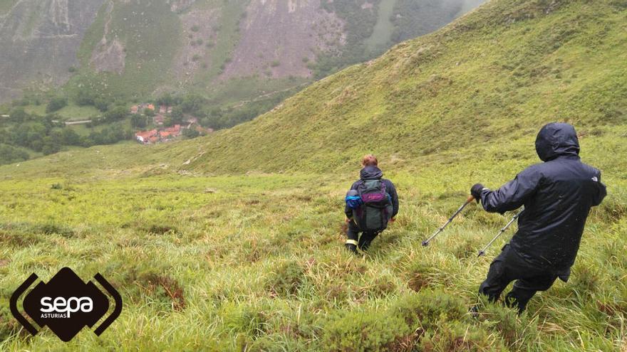 Rescatado un montañero argentino en Cabrales