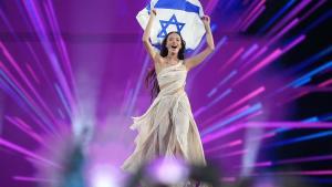 Edan Golan, la representante de Israel, durante su actuación.