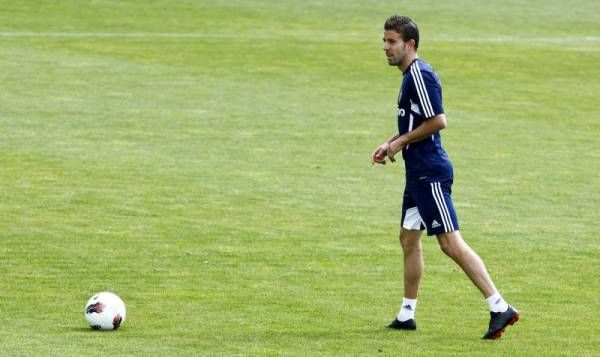 Imágenes del entrenamiento del Real Zaragoza