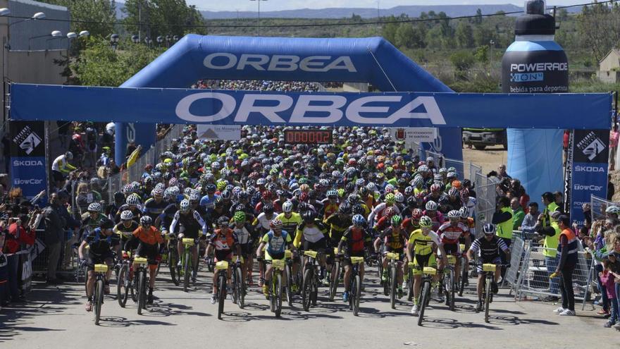 La Orbea Monegros reunirá este sábado a 8.000 ciclistas