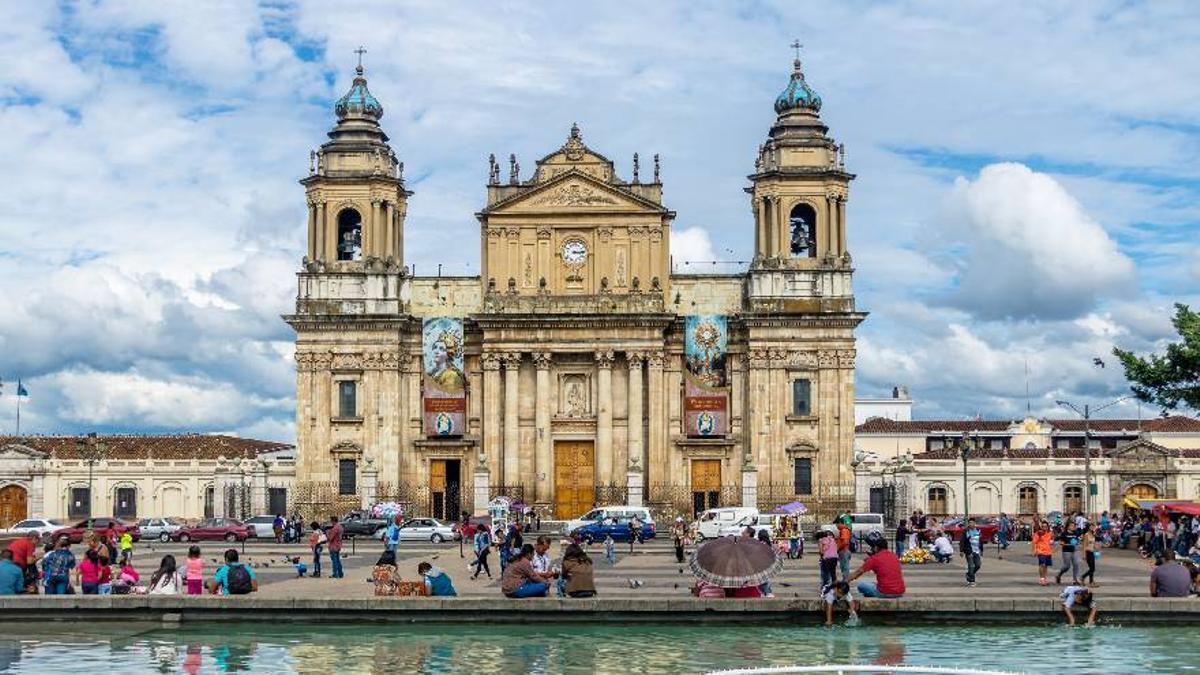 Una imagen de la ciudad de Guatemala.
