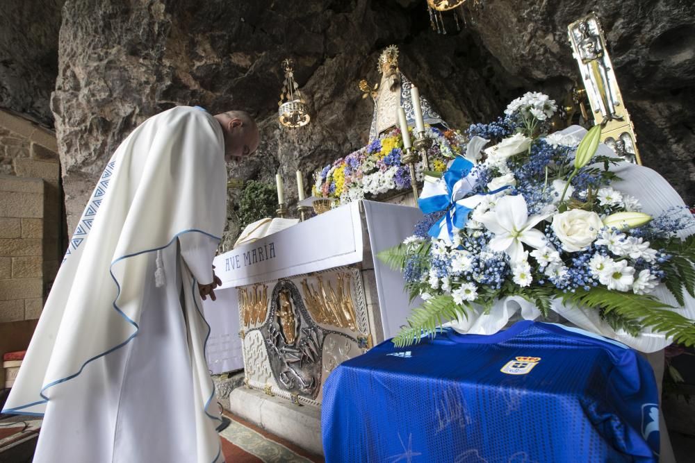 La visita del Oviedo a Covadonga