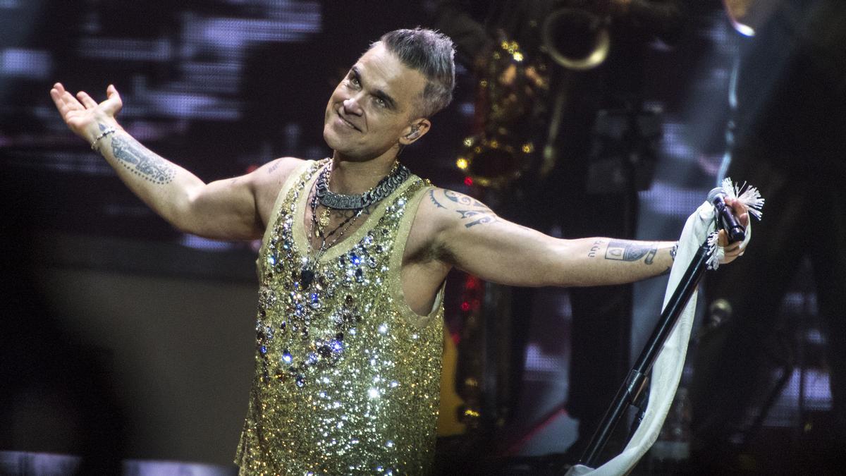 Concierto de Robbie Williams en el Palau Sant Jordi