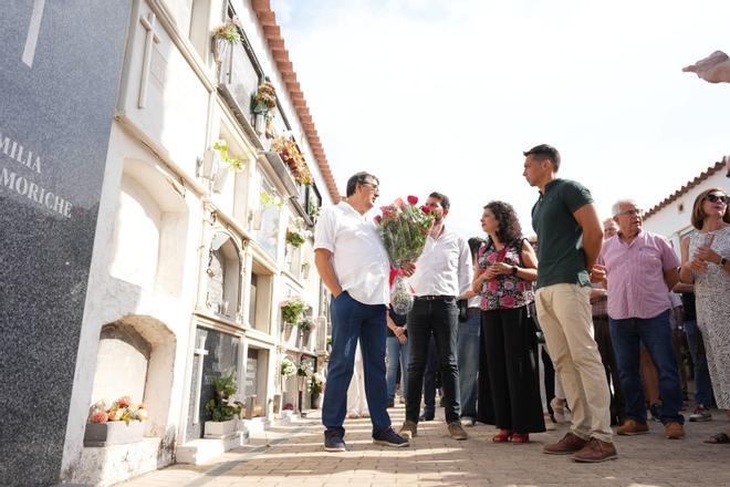 FOTOGALERÍA | Badajoz recuerda a las víctimas de la toma de la ciudad: “Recordar a quienes dieron su vida por la libertad no divide; el silencio sí”