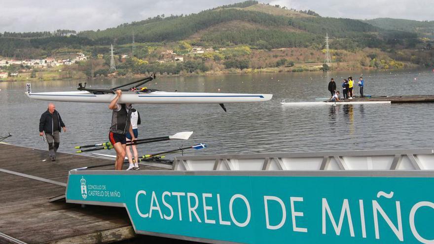 Castrelo de Miño, epicentro europeo del remo durante este fin de semana