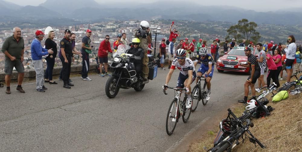 Vuelta Ciclista España, subida al Naranco